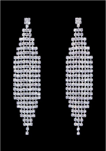 Lattice Fringe Earrings