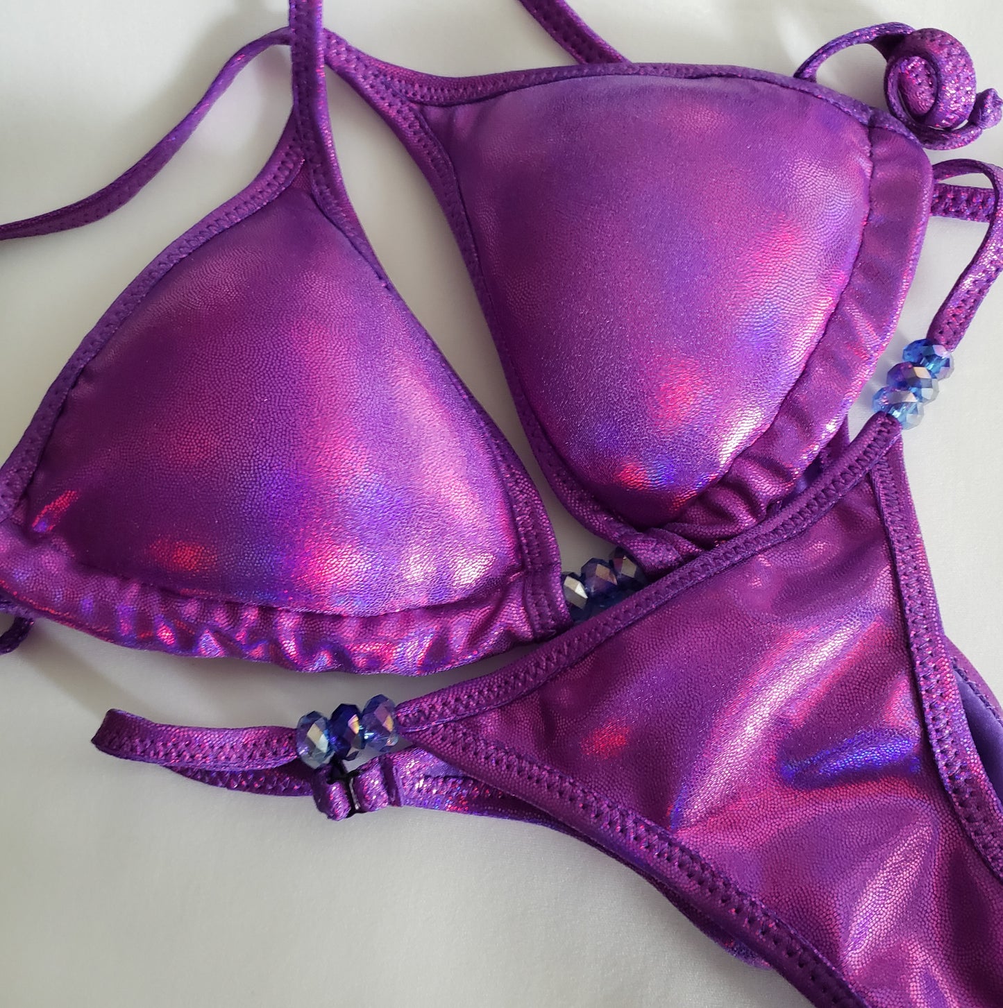 Teresa - Periwinkle Scrunch Bikini