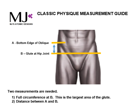 Men's Custom Made-To-Order Classic Physique Trunks