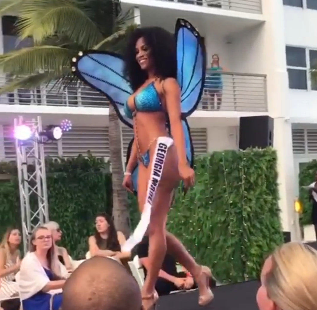 Butterfly Genuine Crystal Bikini